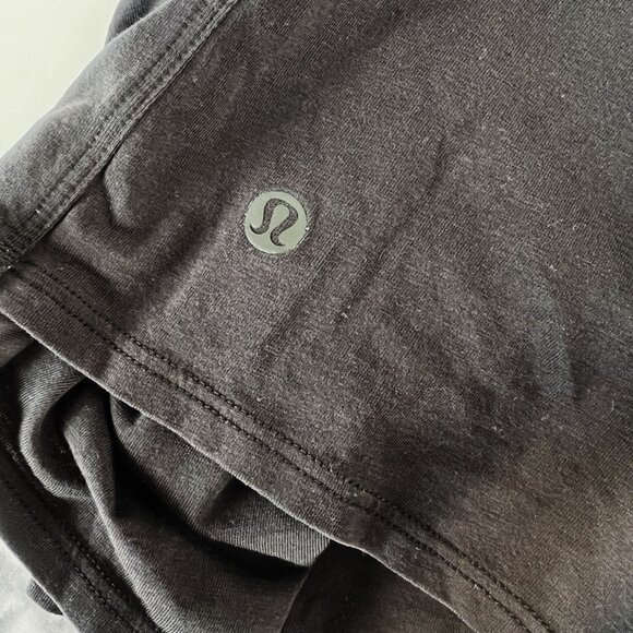 Lululemon LA Double Layer Pima Cotton Tank, Black, Size 8 - Picture 10 of 11